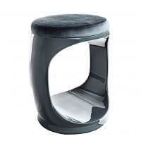 tabouret stoll grey softicated